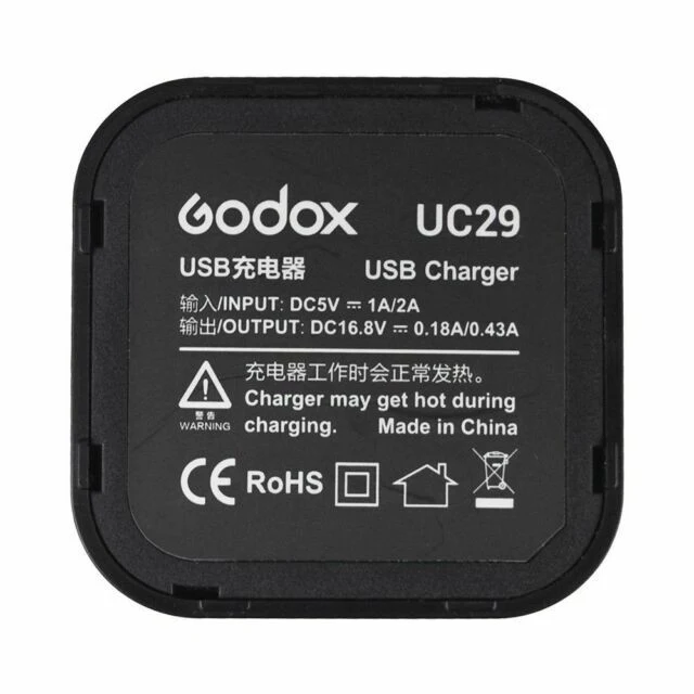 Godox UC29 - USB Chargeur Plug pour AD200 Pro