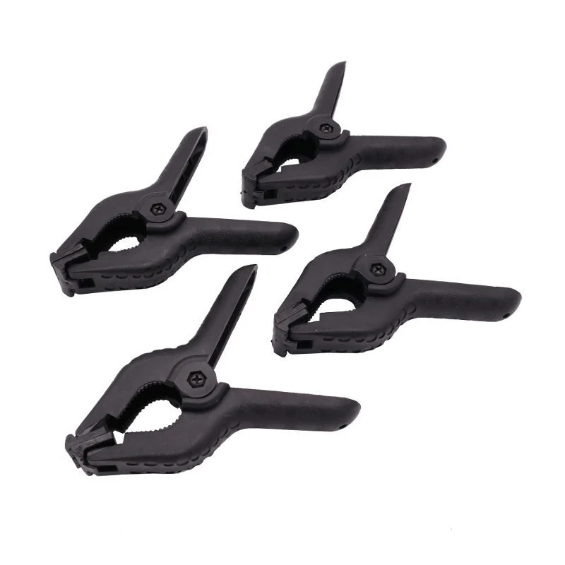 Caruba Clip de fond Noir Large (4 pièces)