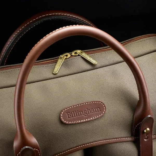 Billingham Thomas Briefcase - Sage Fibrenyte/Chocolate