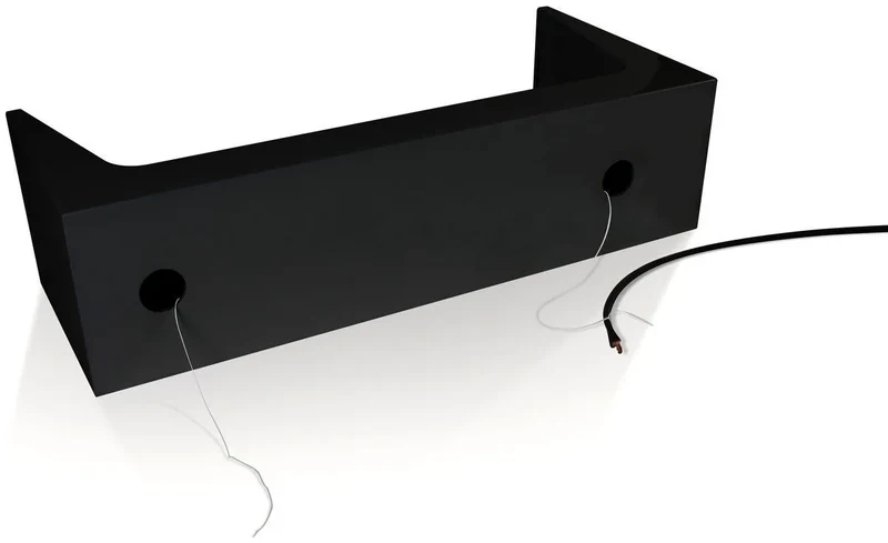 Norstone Arken Stand Laqué Noir