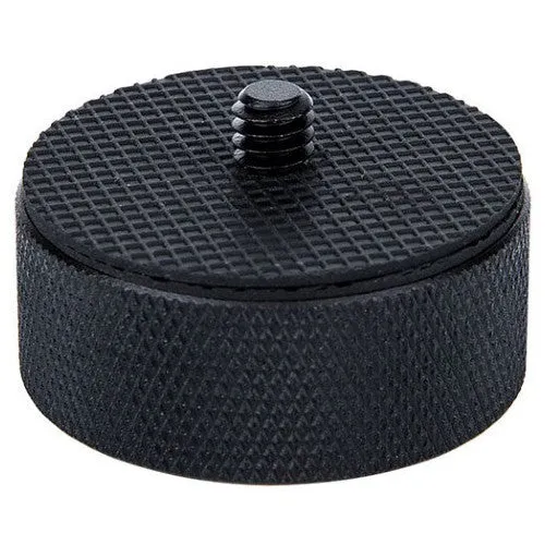 Caruba Vis adaptateur 1/4"M 3/8"F avec poignée en métal et couvercle en caoutchouc