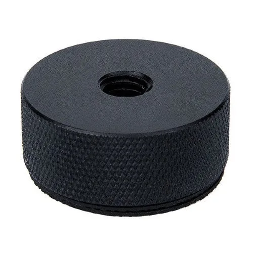 Caruba Vis adaptateur 1/4"M 3/8"F avec poignée en métal et couvercle en caoutchouc