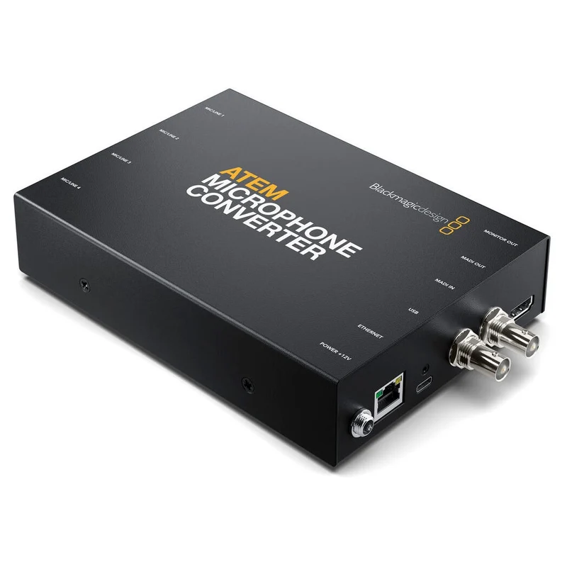 Blackmagic ATEM Convertisseur de Microphone