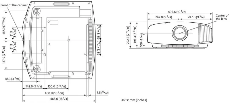 Sony VPL-VW550ES Noir