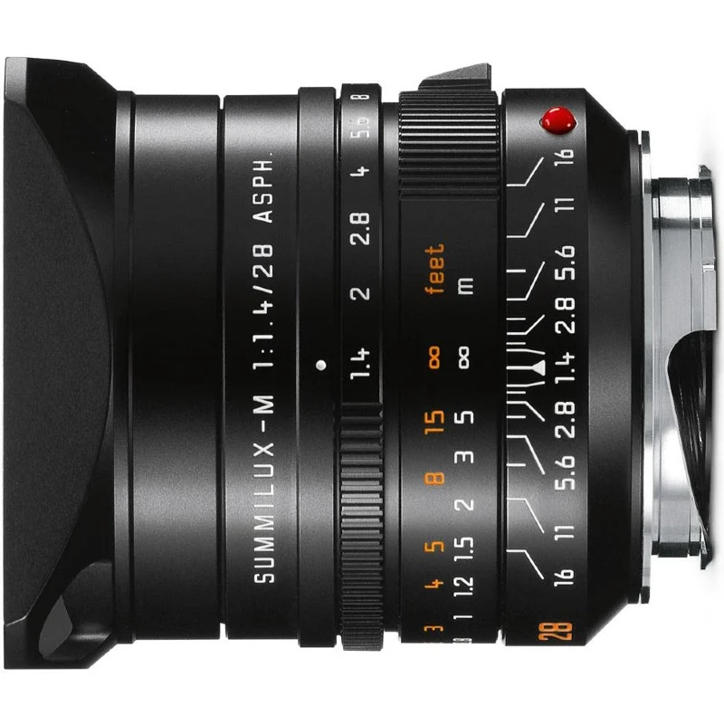 Leica 11668 Summilux M f/1.4 28mm Asph. Noir