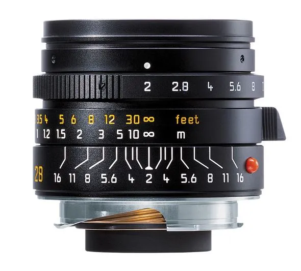 Leica 11668 Summilux M f/1.4 28mm Asph. Noir