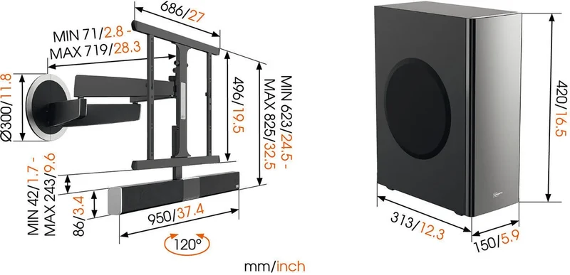 Vogel's SoundMount Next 8365
