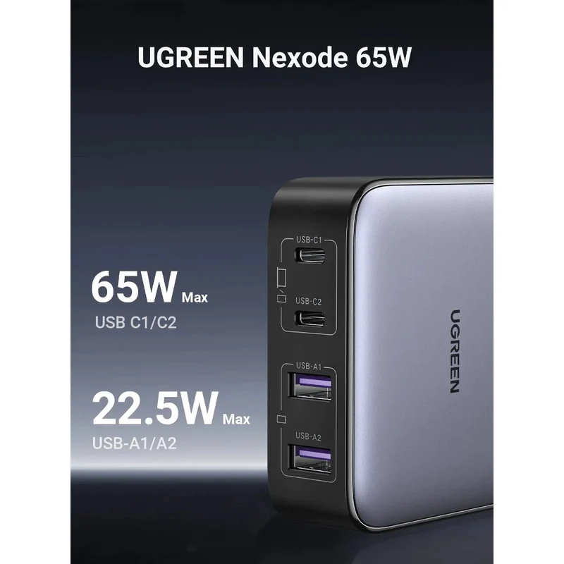 Ugreen 65W Desktop Fast Chargeur