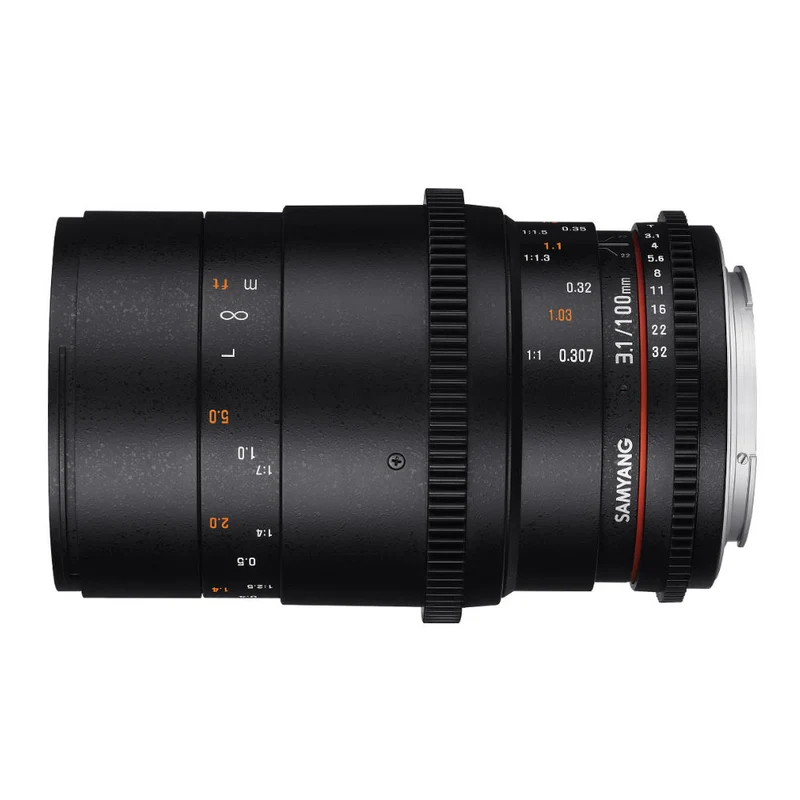 Samyang 100mm T3.1 VDSLR Macro Canon M