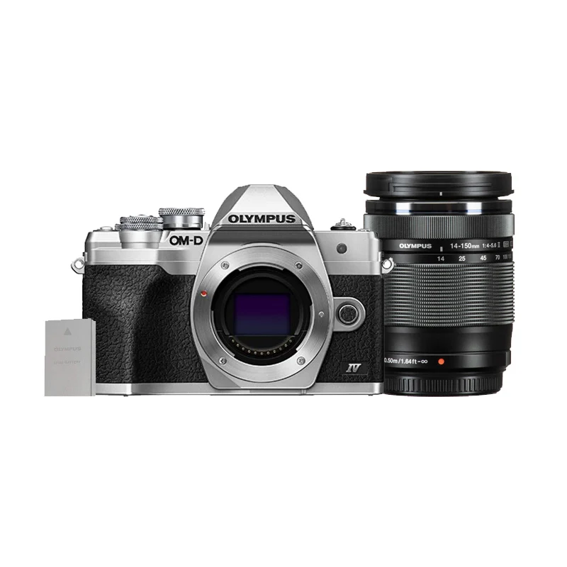 Olympus OM-D E-M10 mark IV Argent + ED 14-150mm II Spécial Edition