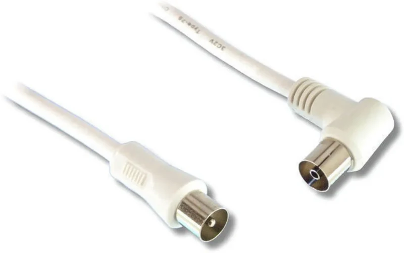 EasyLounge 9,52 mm mâle / femelle coudé + adaptateur m/m (10