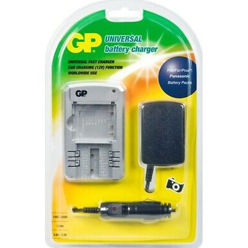 GP Chargeur de batterie universel Panasonic