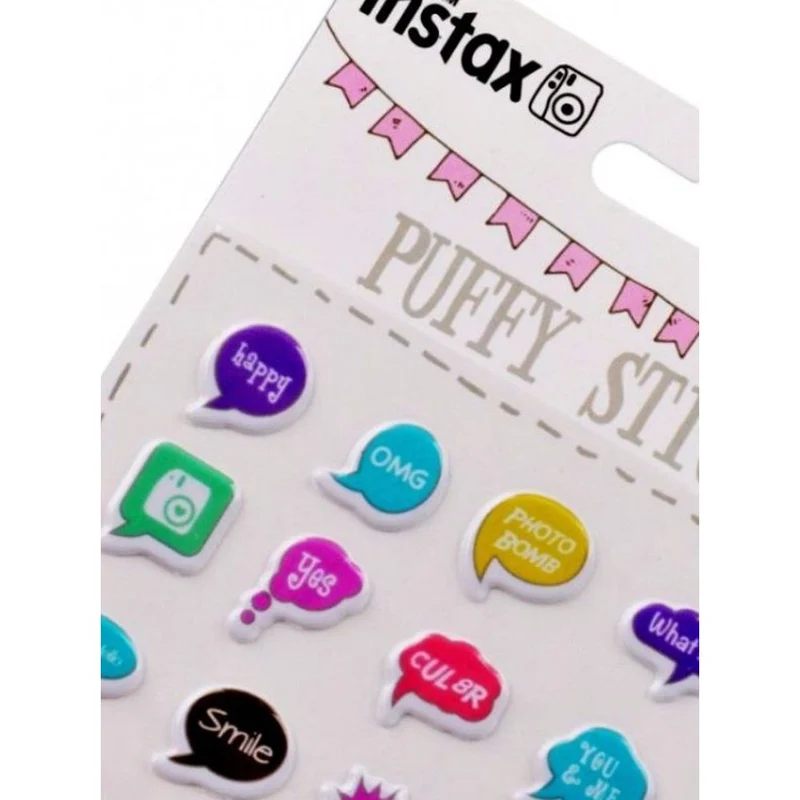 Fujifilm Instax Puffy Feuille d'autocollants