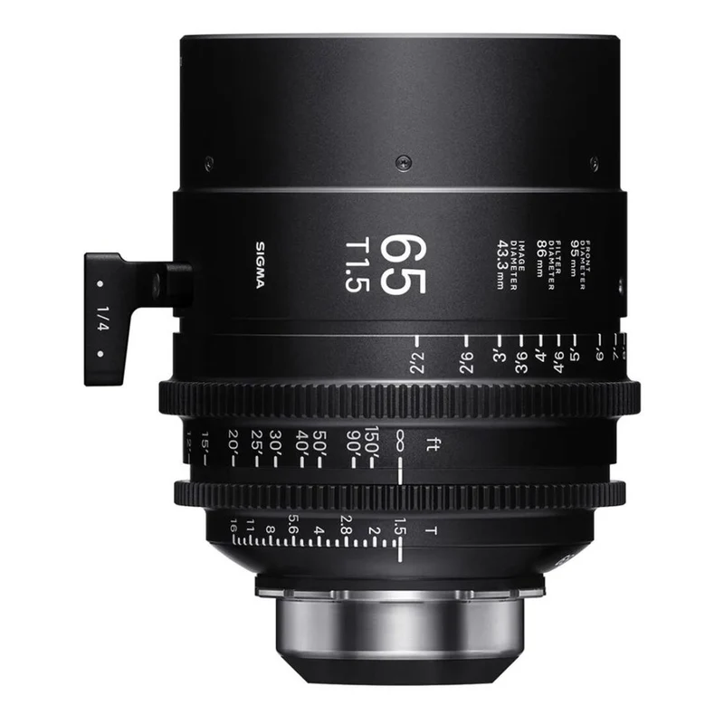 Sigma 65mm T1.5 FF FL F/CE (métrique) Canon EF métrique, entièrement lumineux