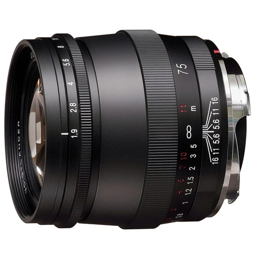 Voigtländer Ultron 1,9/75mm M.C. VM, Noir