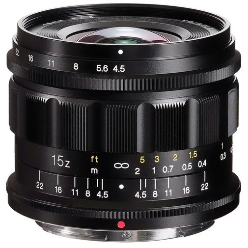 Voigtländer Super Wide Heliar 4,5/15mm Asphérique, monture Z, noir