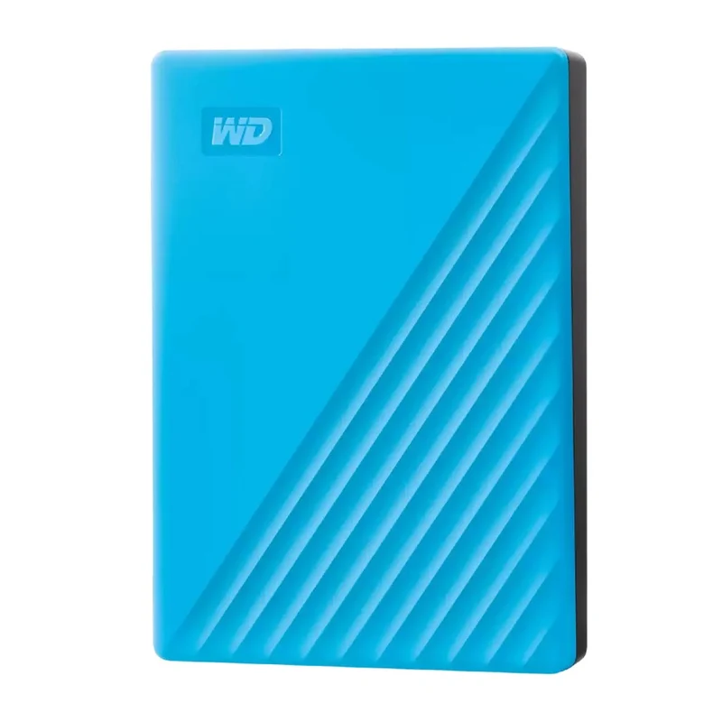 WD My Passport 4TB Disque Dur Externe - Bleu