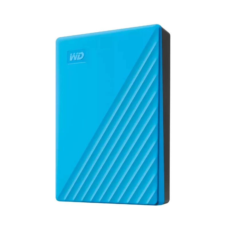 WD My Passport 4TB Disque Dur Externe - Bleu