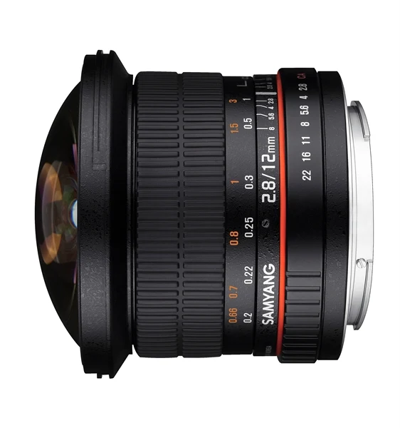 Samyang 12mm f/2.8 ED AS NCS Fish-eye Canon EOS M