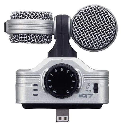 Zoom iQ7 XY Microphone stéréo pour iPhone et iPad