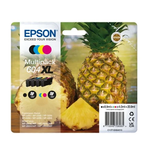Epson Multipack Cartouche d'encre EasyMail 4 couleurs 604XL