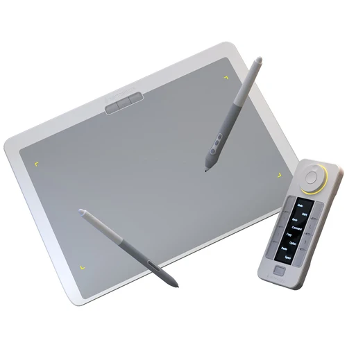Xencelabs Tablette à Stylet Moyen Bundle SE EN/FR/ES Blanc