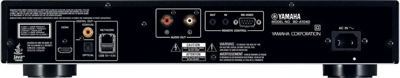 Yamaha BD-A1040 Noir