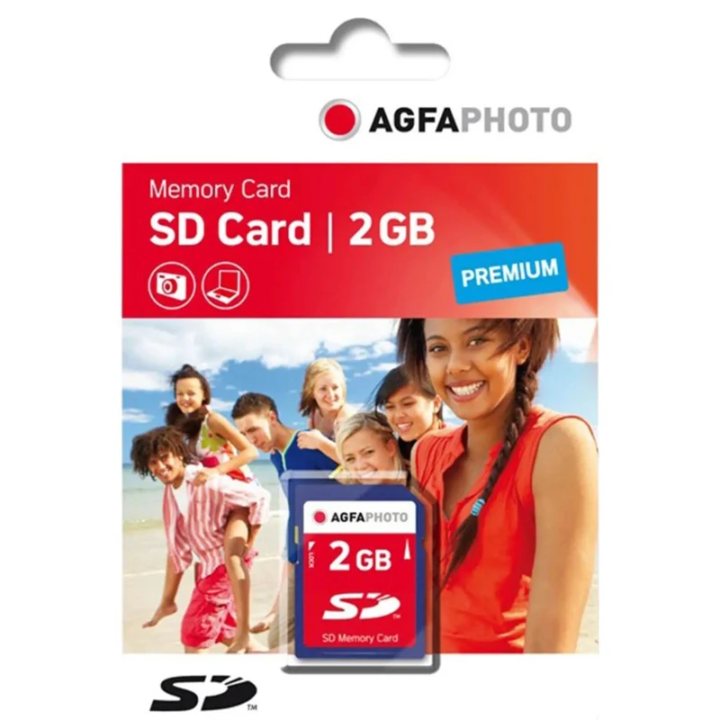 AgfaPhoto SD Premium Carte mémoire 2 Go