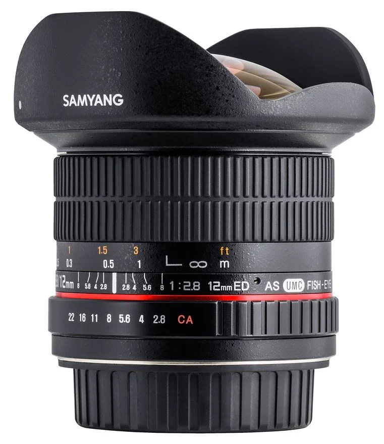 Samyang 12mm f/2.8 Fish-Eye AS NCS pour Canon