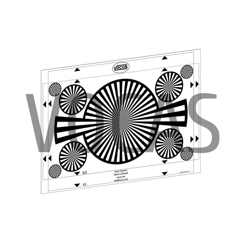 Vocas Backfocus / carte blanche 297 x 210mm A4