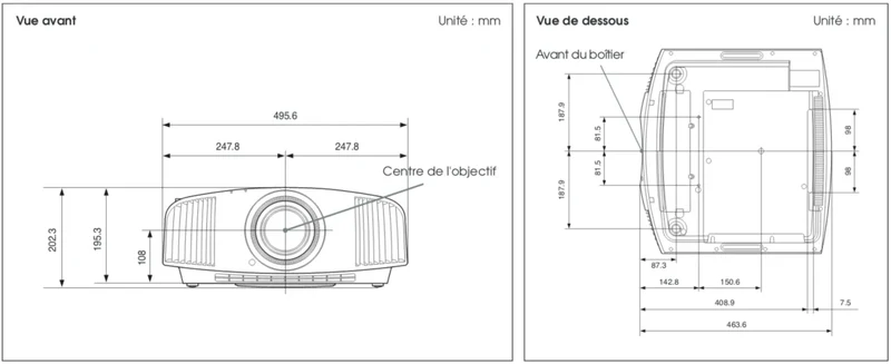 Sony VPL-VW320ES Blanc