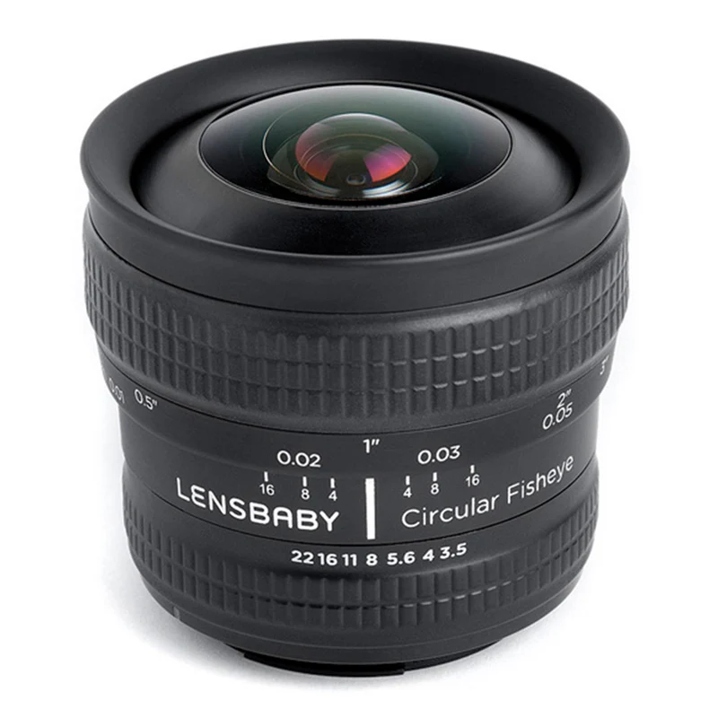 Lensbaby Fisheye Objectif Circulaire Micro 3/4