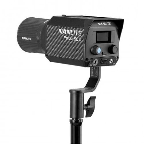 Nanlite Forza 60 II Kit Triple LED (avec boîtier, pied d'éclairage, fresnel et boîte à lumière)