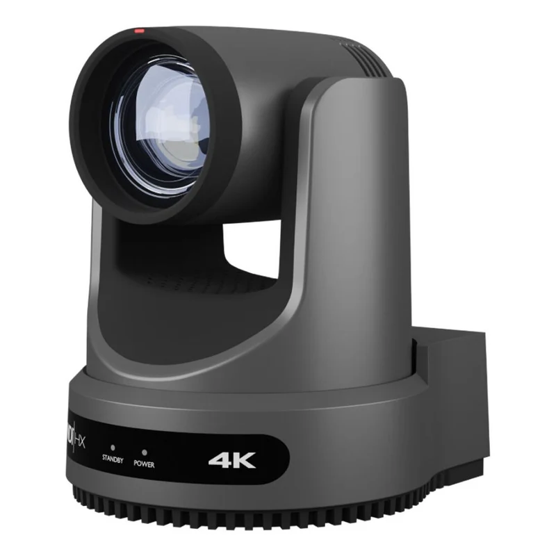 PTZOptics Move 4K, une caméra PTZ de 3ème génération, zoom optique 12x gris