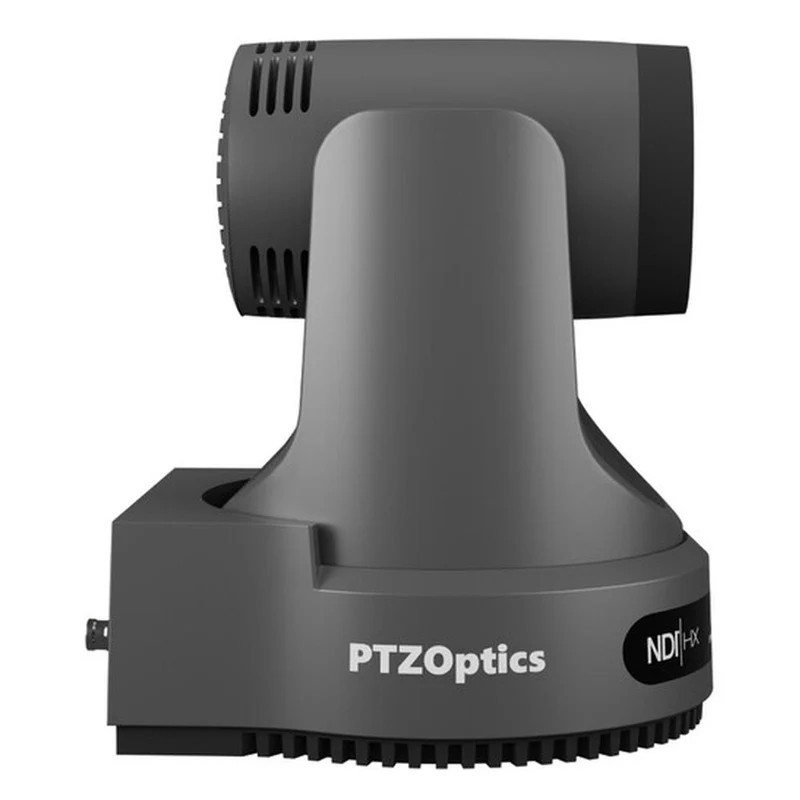 PTZOptics Move 4K, une caméra PTZ de 3ème génération, zoom optique 12x gris