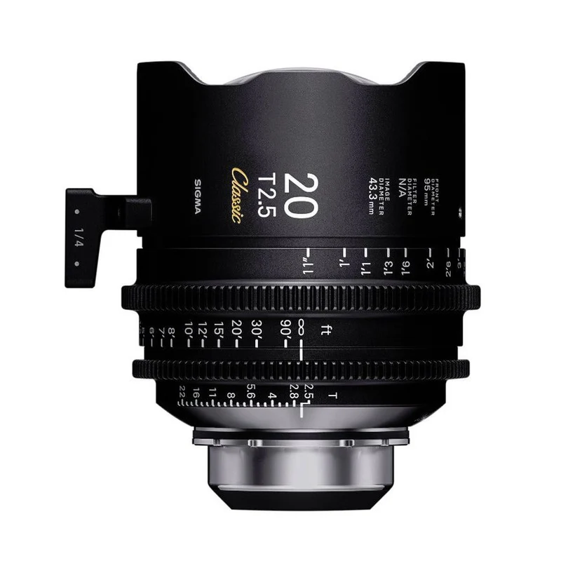 Sigma 20mm T2.5 FF Classic F/AP2 (Metric) PL Metric, i/Technology