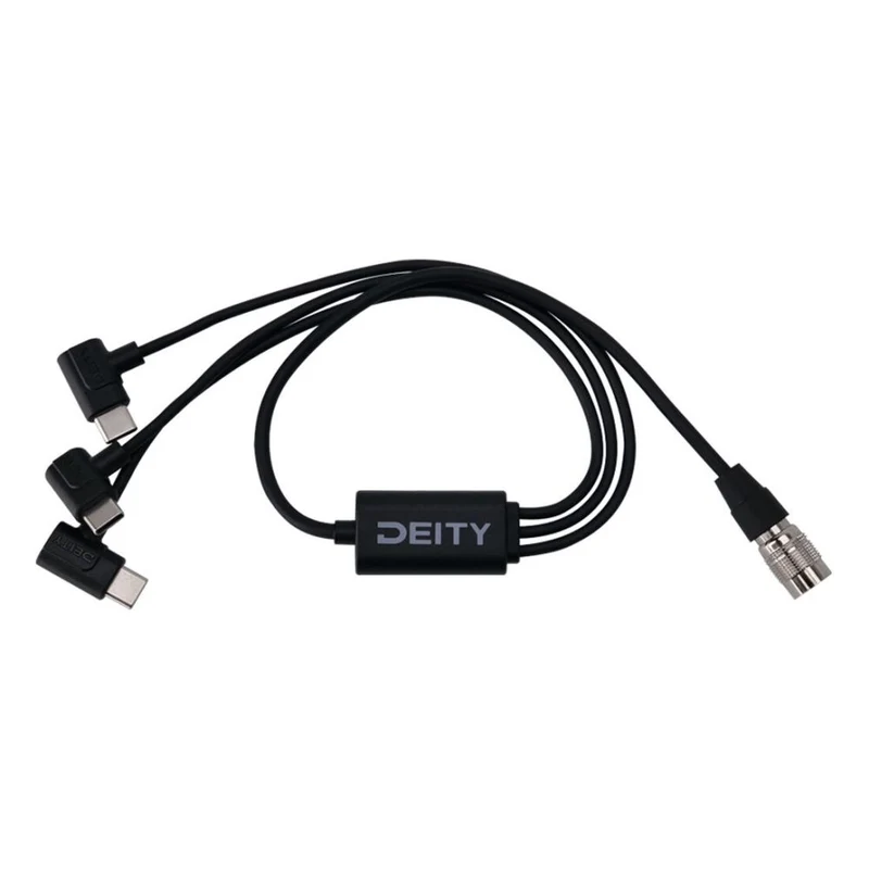 Deity SPD-HR3U (Hirose 4 broches vers Triple USB-C)
