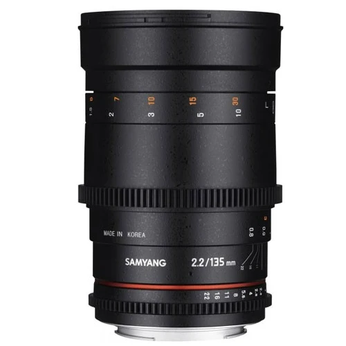 Samyang 135mm T2.2 VDSLR Objectif pour Canon