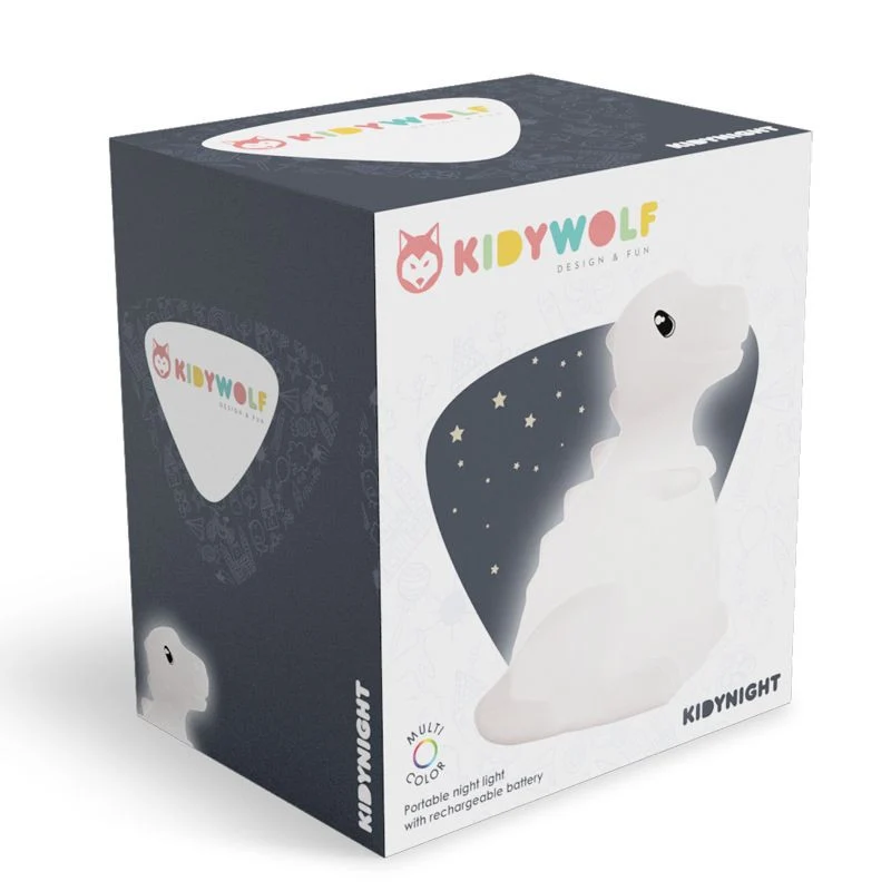 Kidywolf Kidynight Dino Kids Night Light