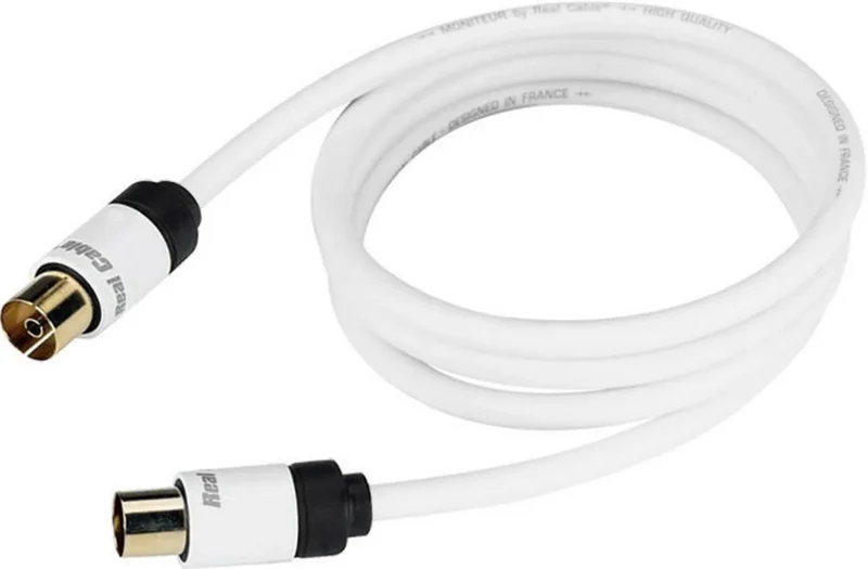 Real Cable TV-1 Mâle/Femelle (5 m)