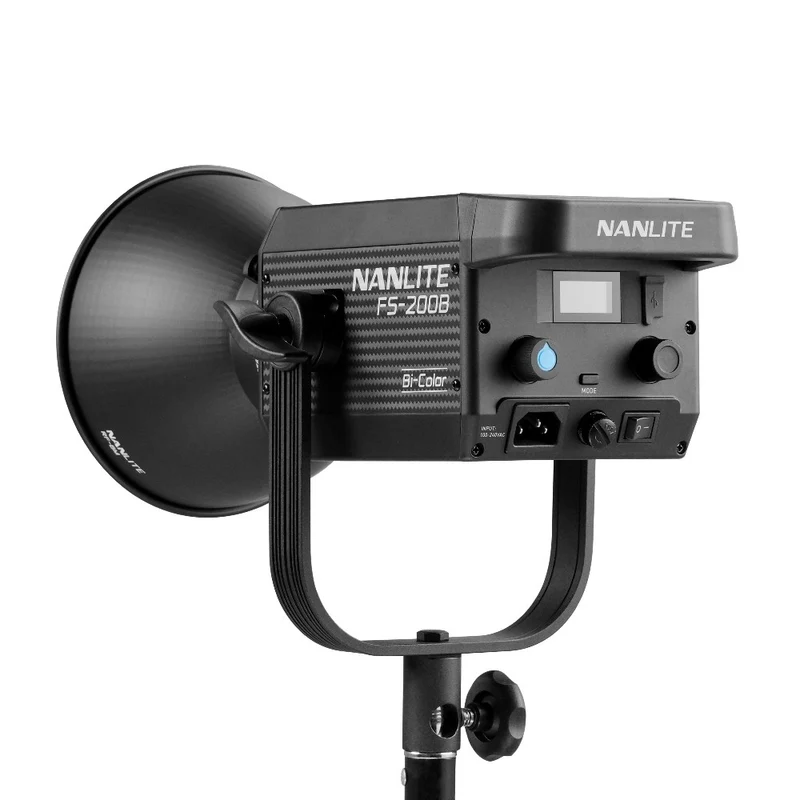 Nanlite FS200 Bi-color LED dual kit (avec pied et boîte à lumière)