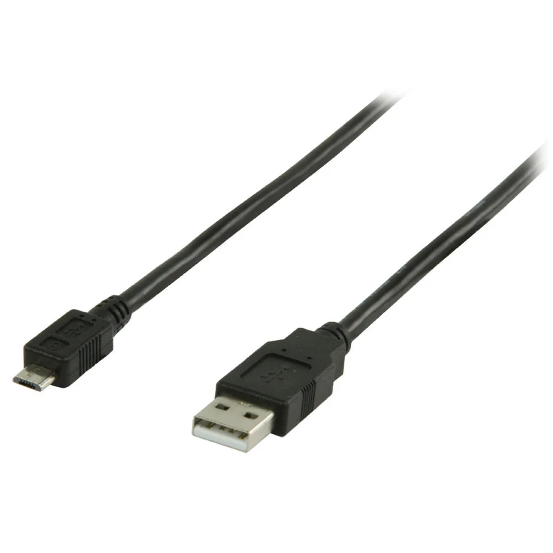Nedis USB Câble Vers Micro-USB 2.0 1 m Noir