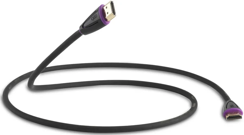 QED Profile eFlex HDMI Noir (1 m)
