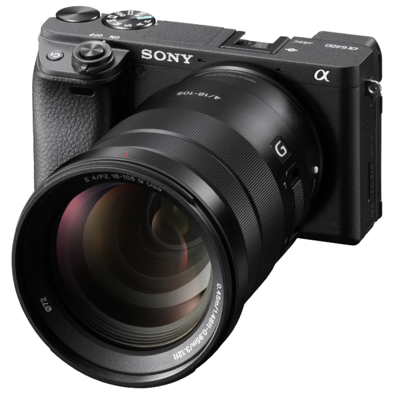 Sony A6400 Noir + Zoom SEL 18-105mm f/4.0 G OSS Monture E