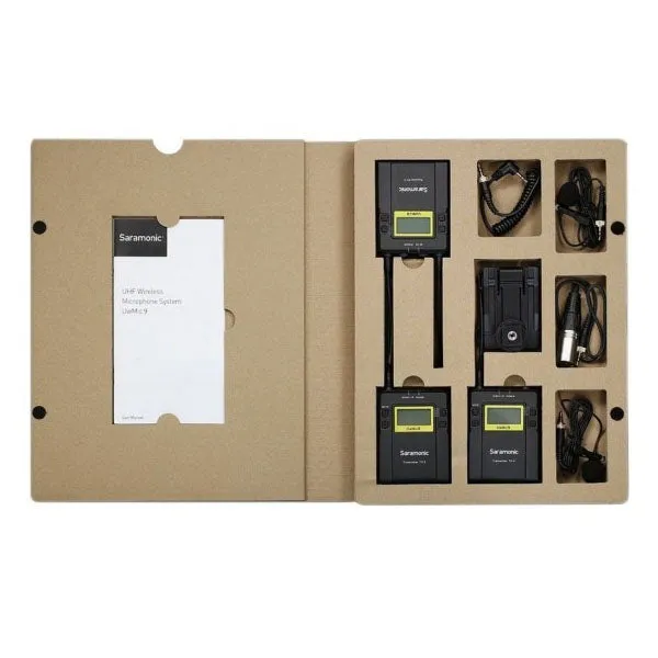 Saramonic UWMIC9 Kit Microphone sans Fil Standard