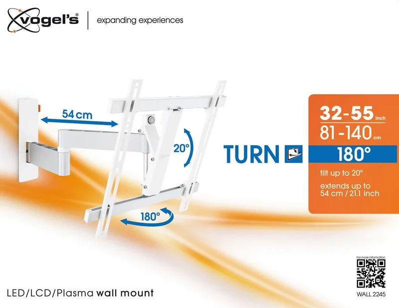 Vogel's WALL 2245 Blanc