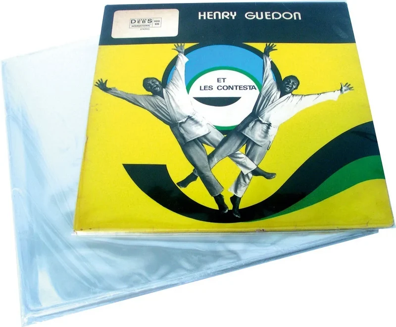 PG Plastique Pochette extérieure 33T (100 microns)