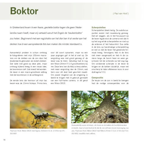 Livre de pratique de la photographie de nature NXT LVL