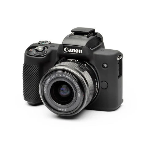 easyCover Étui Pour Appareil Photo Canon M50 Noir