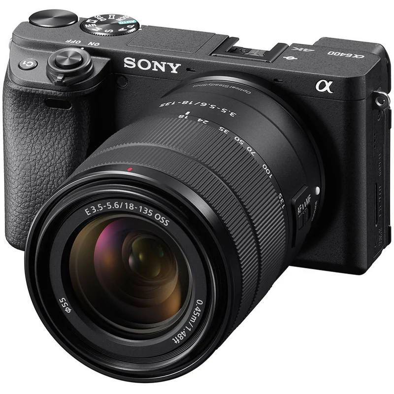 Sony A6400 Boîtier Noir + 18-135mm f/3.5-5.6 OSS